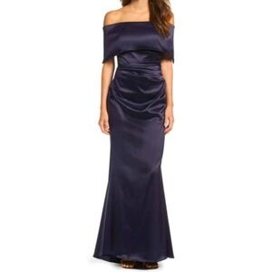 Vince Camuto Off-Shoulder Gown